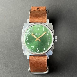 часы ЗИМ - Зеленый циферблат