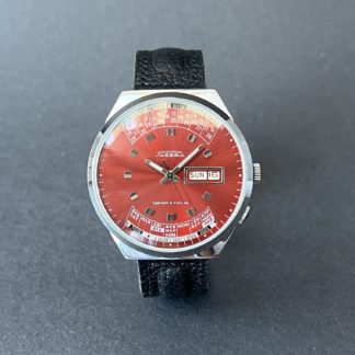 wrist watch ruby ​​dial