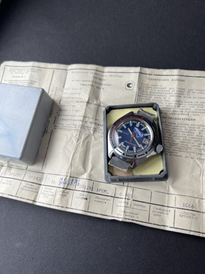 наручные часы Восток Буран с коробкой и паспортом