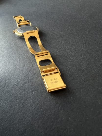 наручные часы Луч с позолоченным браслетом