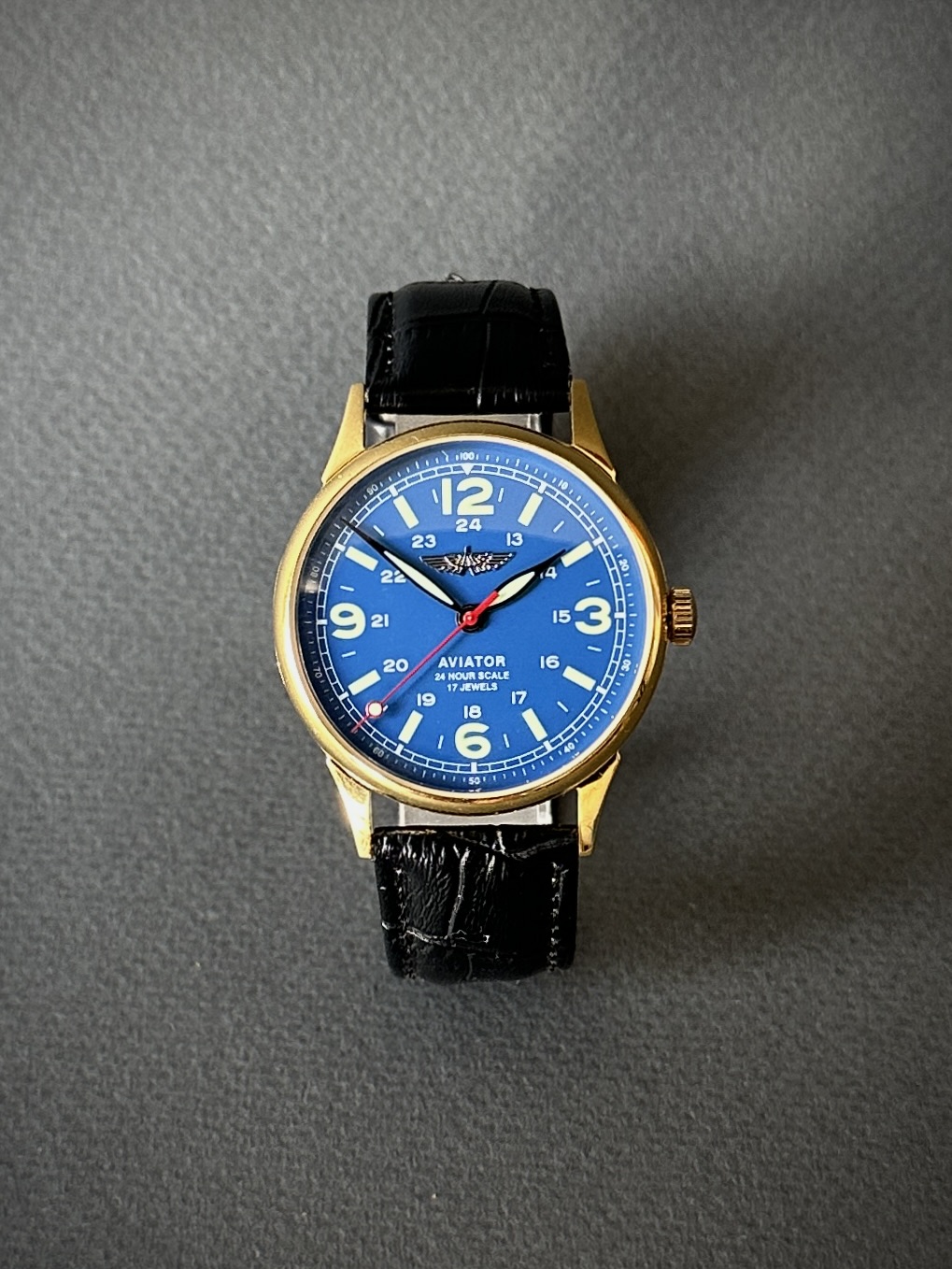 Авиатор (AVIATOR) Советские часы купить в магазине часов "Дикий Бард"