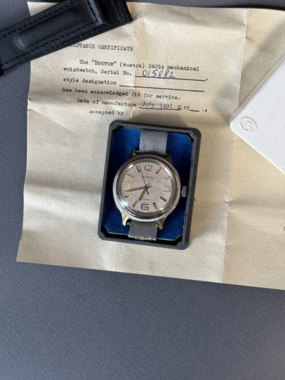часы СССР Восток 2409А с паспортом в коробочке